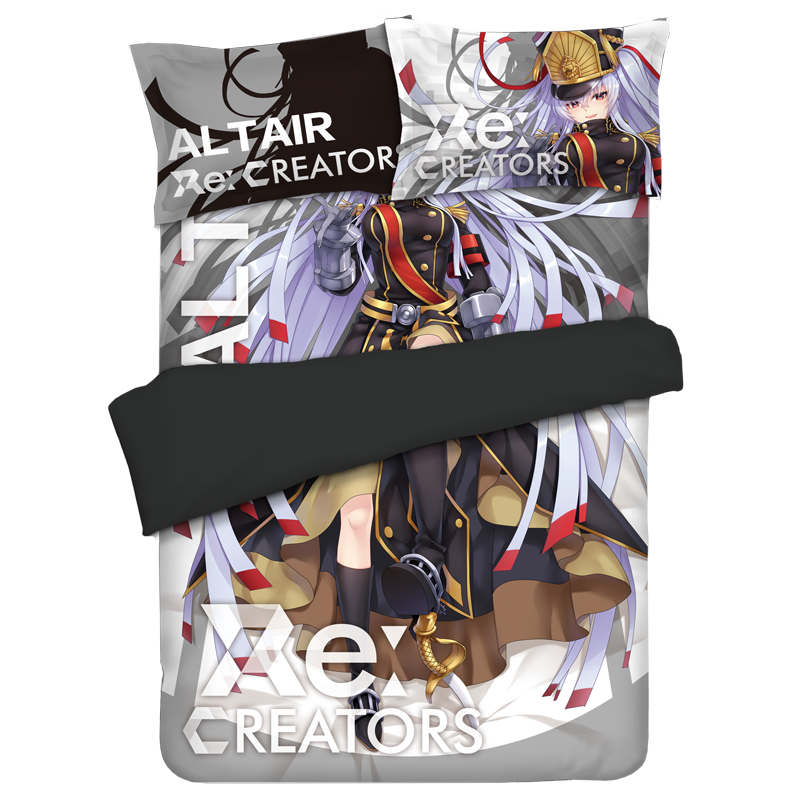 Altair - Re Creators Japanese Anime Bed Blanket Duvet Cover with Pillow Covers